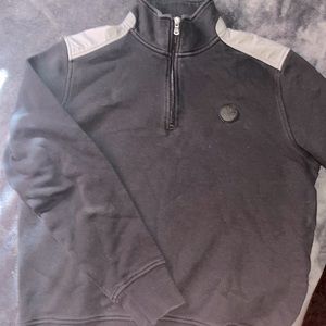 Michael kors sweatshirt zip up collar